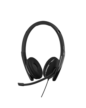 EPOS ADAPT 160T USB-C On-Ear Stereo Headset – Double-Sided with In-Line Call Control, Teams Certified EPOS ADAPT 160T USB-C On-Ear Stereo Headset – Double-Sided with In-Line Call Control, Teams Certified