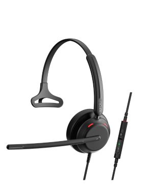EPOS IMPACT 730 Mono Wired Headset – On-Ear Single-Sided with Inline Call Control, UC Optimized EPOS IMPACT 730 Mono Wired Headset – On-Ear Single-Sided with Inline Call Control, UC Optimized