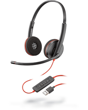 Plantronics Blackwire C3220 Stereo USB Headset (209745-101)