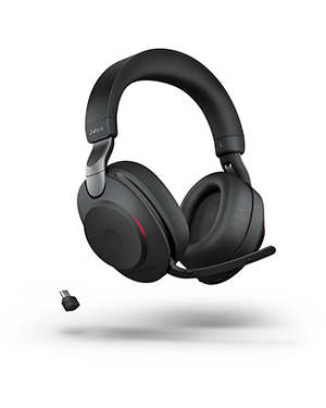 Jabra Evolve2 85, Link380c USB-C UC Stereo Headset, Black (28599-989-899) Jabra Evolve2 85, Link380c USB-C UC Stereo Headset, Black (28599-989-899)