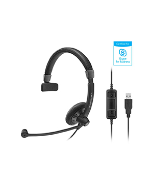 Sennheiser SC 40 USB MS BLACK Wired Headset (506498)