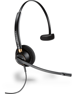 Plantronics HW510 EncorePro OTH Wideband Monaural NC (89433-11)