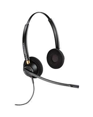 Plantronics EncorePro HW520 OTH Binaural Headset (89434-01)