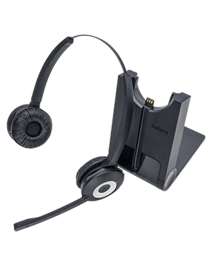 Jabra PRO 920 Duo Wireless Deksphone Headset (920-29-508-103)