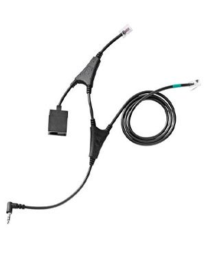Sennheiser CEHS-AL 01 Electronic Hook Switch Alcatel adapter cable for MSH Alcatel IP touch 8 and 9 series (504102)