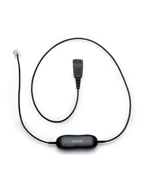 Jabra GN 1210 Carbon RJ9 Plug 0.8m Straight (88001-96)