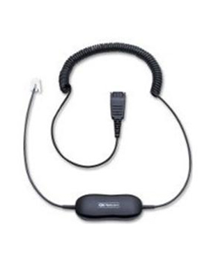 Jabra GN 1216 Avaya cord 2m Curly (88001-04)