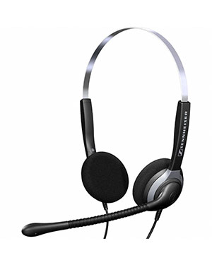 Sennheiser SH 250 Over the Head Binaural Narrow Band Headset (500223)