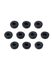 Jabra Engage Ear Cushions, Black, 10 pcs, for Stereo/Mono Headsets (14101-61)