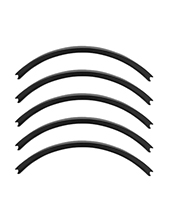 Jabra Engage Headband Pad, Black, 5pcs, for Stereo and Mono Headsets (14121-34)