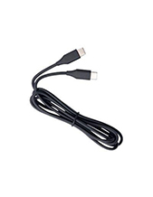 Jabra Evolve2 USB Cable, USB-C to USB-C, 1.2m, Black (14208-32)