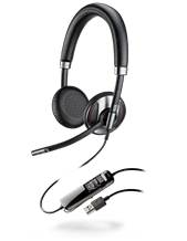 Plantronics Blackwire C725-SFB/Lync Binaural NC Headset