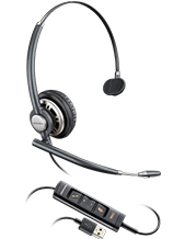 Plantronics EncorePro HW715 Monaural Hardwired USB Headset Plantronics EncorePro HW715 Monaural Hardwired USB Headset