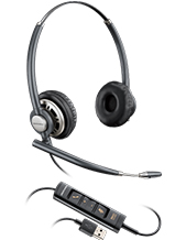 Plantronics EncorePro HW725 Stereo Hardwired USB Headset