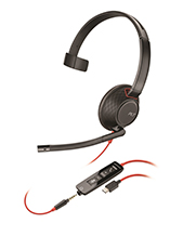 Plantronics Blackwire C5210 UC Mono USB-A & 3.5mm Corded Headset