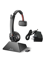 Plantronics Savi S8210-M UC OTH DECT, USB-A, PC – MS Certified