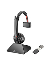 Plantronics Savi S8210 UC, D200 USB-A, OTH, Mono, DECT, Wireless Headset System, PC Plantronics Savi S8210 UC, D200 USB-A, OTH, Mono, DECT, Wireless Headset System, PC