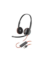 Plantronics Blackwire C3220 UC Stereo USB-A Corded Headset
