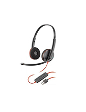 Plantronics Blackwire C3220 UC Stereo USB-A Corded Headset Plantronics Blackwire C3220 UC Stereo USB-A Corded Headset