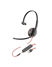 Plantronics Blackwire C3215 UC Mono USB-A & 3.5mm Corded Headset