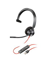 Plantronics Blackwire 3310-M UC Mono USB-A Corded Headset