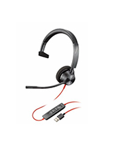 Plantronics Blackwire 3310 UC Mono USB-A Corded Headset 
