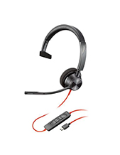 Plantronics Blackwire 3310 UC Mono USB-C Corded Headset