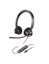 Plantronics Blackwire 3320 UC Stereo USB-C Corded Headset Plantronics Blackwire 3320 UC Stereo USB-C Corded Headset