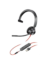Plantronics Blackwire 3315 UC Mono W/ 3.5mm USB-A Corded Headset
