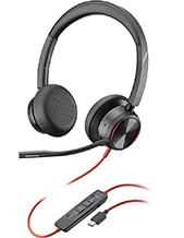 Poly Blackwire 8225-M UC, Stereo USB-C Corded Headset, ANC, Online Indicator, with Call Controls (772K5AA)
