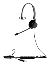 Jabra Biz 2300 UC Mono USB-A Corded Headset (2393-829-109)
