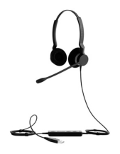 Jabra Biz 2300 MS Duo USB-A Corded Headset (2399-823-109)