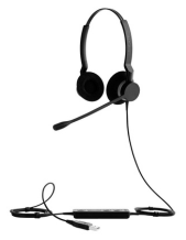 Jabra Biz 2300 UC Duo USB-A Corded Headset (2399-829-109)