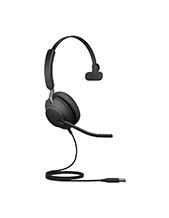 Jabra Evolve2 40 SE Mono Wired On-Ear Headset (24189-889-999)