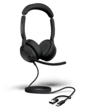 Jabra Evolve2 50 MS Stereo ANC USB-C/A Wired Headset with Bluetooth (25089-999-799)