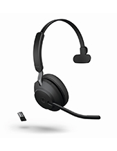 Jabra Evolve2 65, Link380a USB-A MS Mono Headset Black (26599-899-999)
