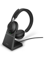 Jabra Evolve2 65 MS Stereo Wireless Bluetooth Headset with Charging Stand USB-C (26599-999-889)