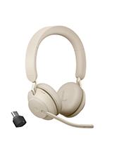 Jabra Evolve2 65, Link380c USB-C MS Stereo Headset, Beige (26599-999-898)