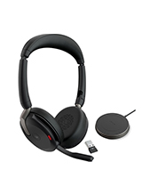 Jabra Evolve2 65 Flex USB-A MS Stereo Wireless Bluetooth Headset with Wireless Charger (26699-999-989) Jabra Evolve2 65 Flex USB-A MS Stereo Wireless Bluetooth Headset with Wireless Charger (26699-999-989)