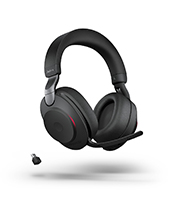 Jabra Evolve2 85, Link380c USB-C UC Stereo Headset, Black (28599-989-899) Jabra Evolve2 85, Link380c USB-C UC Stereo Headset, Black (28599-989-899)