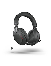 Jabra Evolve2 85, Link380c USB-C MS Stereo Headset, Black (28599-999-899)