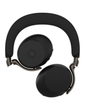 Jabra Evolve3 75 MS Wireless Bluetooth ANC Headset with Wireless Charging Pad (37599-999-889)