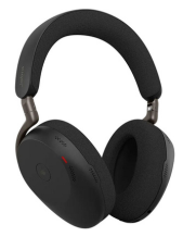 Jabra Evolve3 85 MS Stereo Wireless Bluetooth ANC Headset with Wireless Charging Pad USB-C (38599-999-889)