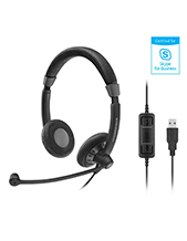 Sennheiser SC 70 USB MS BLACK Wired Headset (506502)