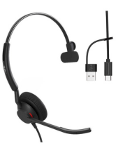 Jabra Engage 50 II UC Mono Headset USB-C/A with Link Controller (5093-299-2269)