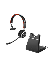 Jabra EVOLVE 65 MS Mono Headset with Charging Stand (6593-823-399)