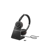 Jabra EVOLVE 75 Stereo UC Headset with Charging Stand (7599-838-199)