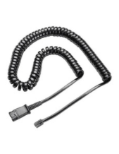 Poly U10P Coiled QD Cable to Male Modular Plug (784Q5AA)