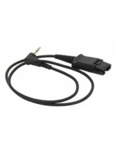 Poly QD to 2.5mm Right-Angle Plug Cable 18 Inch (85Q30AA)