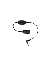 Jabra Link Mobile QD to 3.5 mm Jack with Push-to-Talk for Smartphones (8800-00-103)